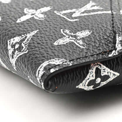 Louis Vuitton Catogram Kirigami Pochette Set Black 12 of 12