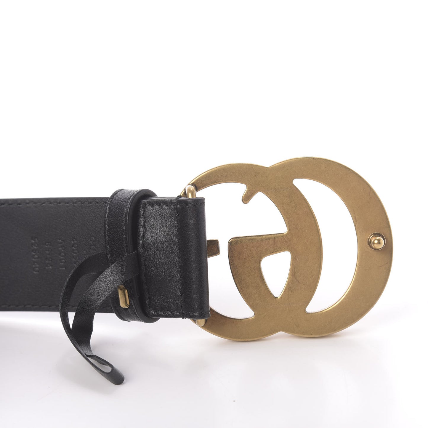 Calfskin Double G 40mm Belt 85 34 Black