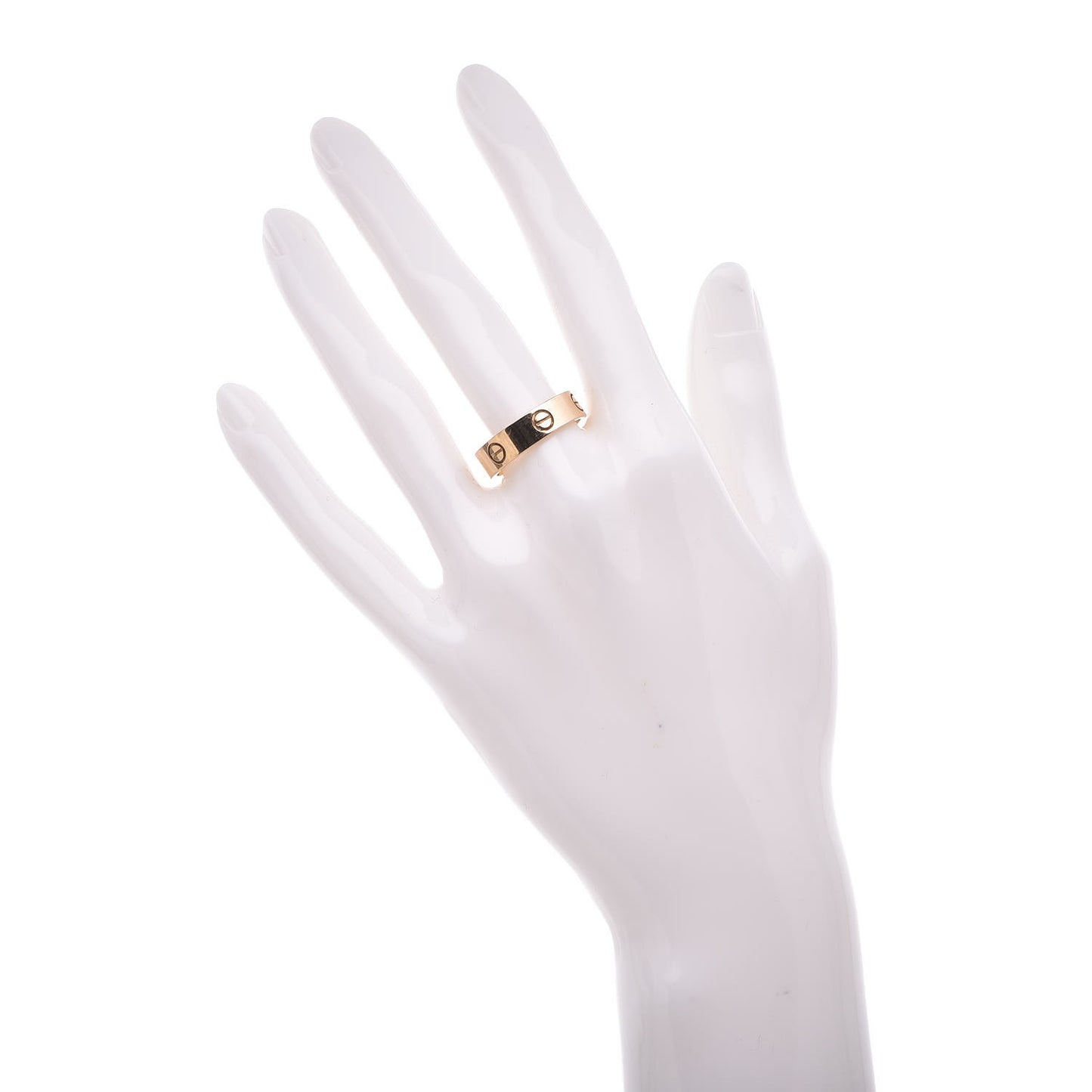 18K Yellow Gold 5.5mm LOVE Ring 57 8
