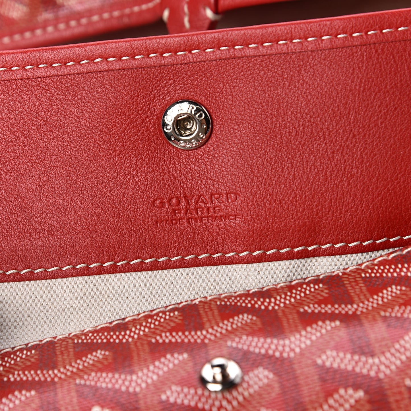 Goyardine Saint Louis GM Red