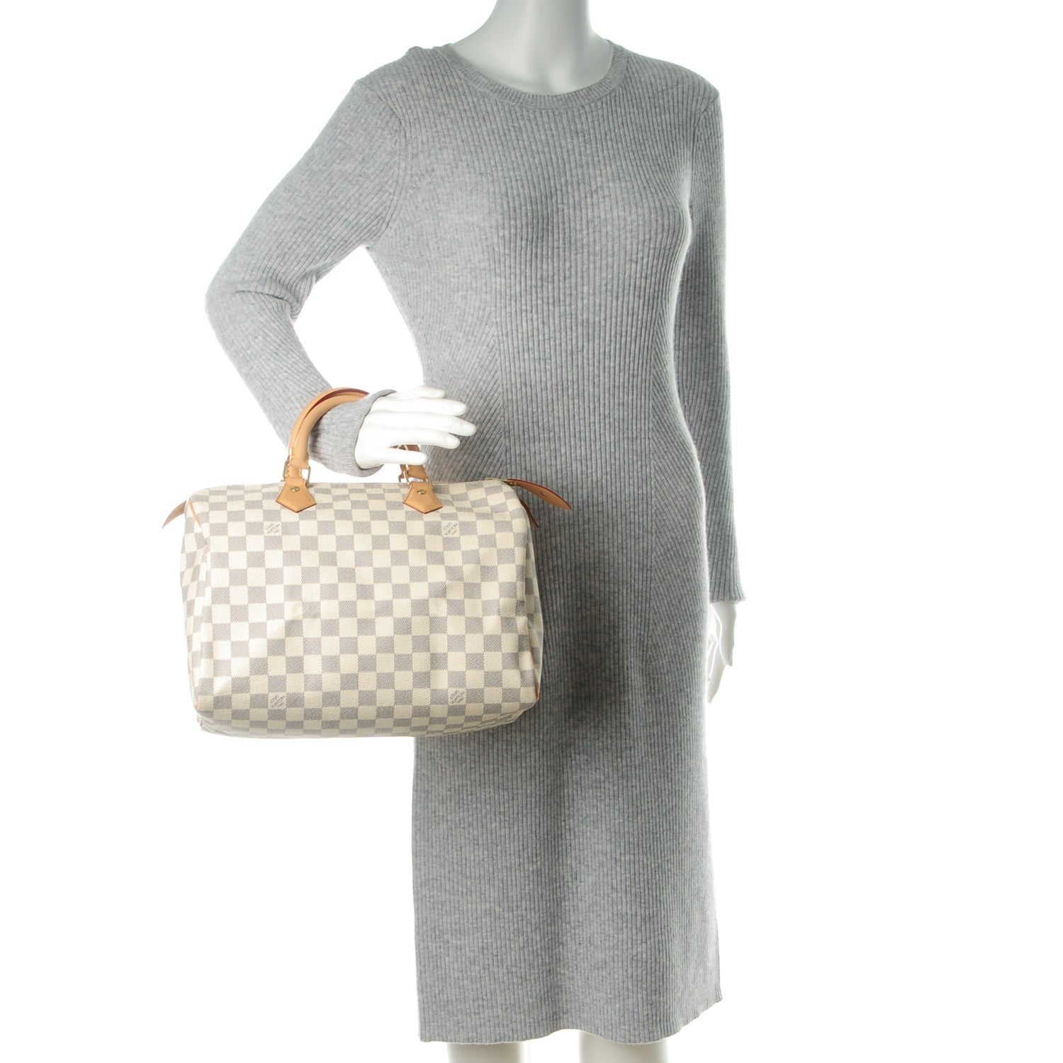 Louis Vuitton Damier Azur Speedy 30 2 of 8