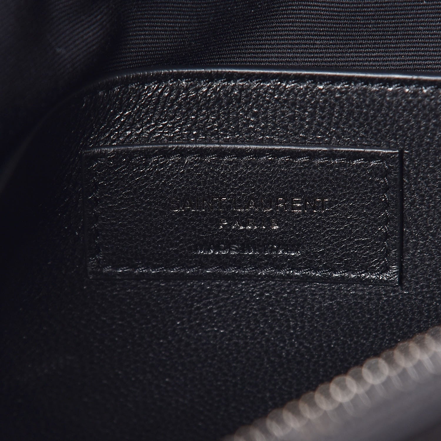 Saint Laurent Sheepskin Matelasse Chevron Monogram Large College Satchel Dark Asphalt 6 of 9