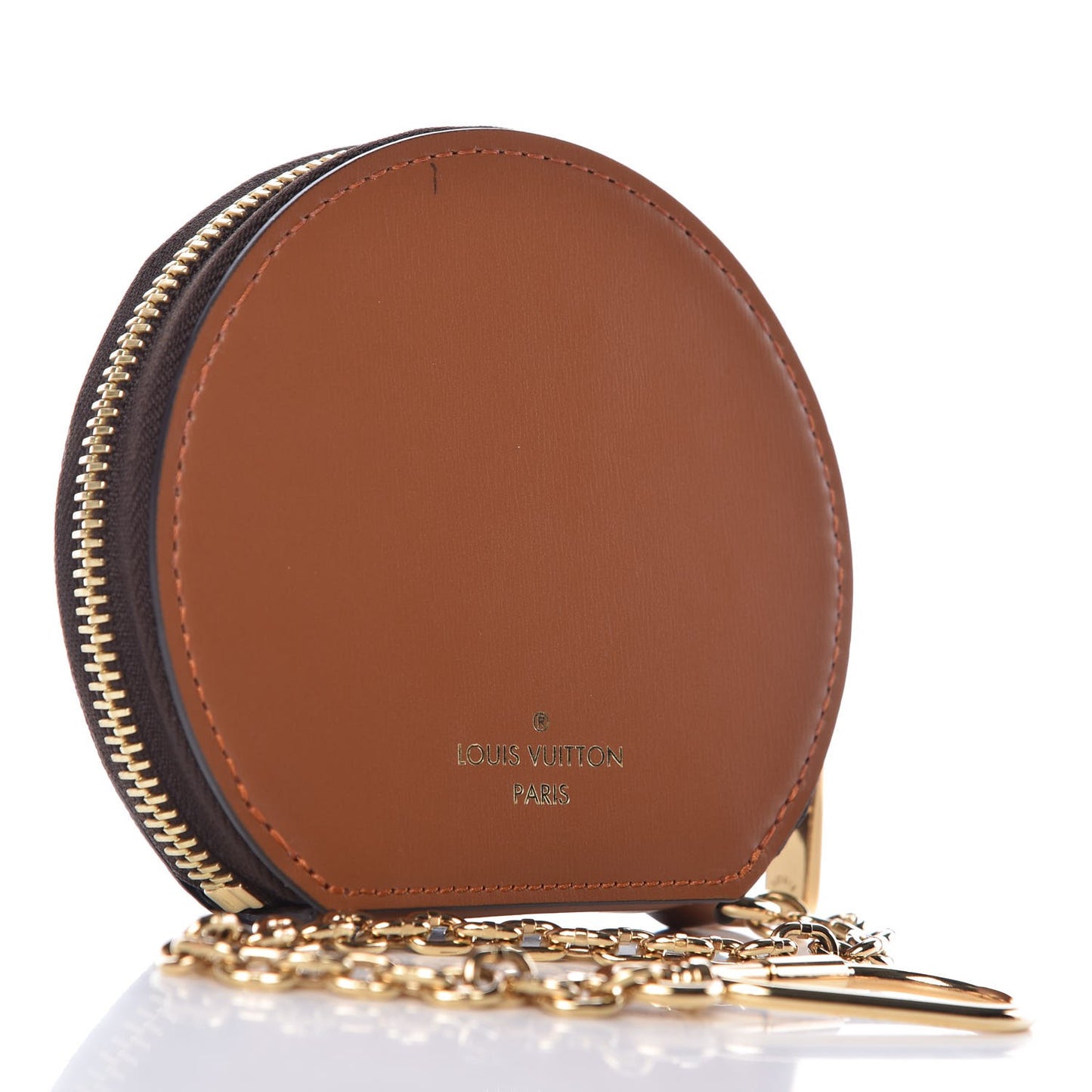 Calfskin Catogram Micro Boite Chapeau Marron