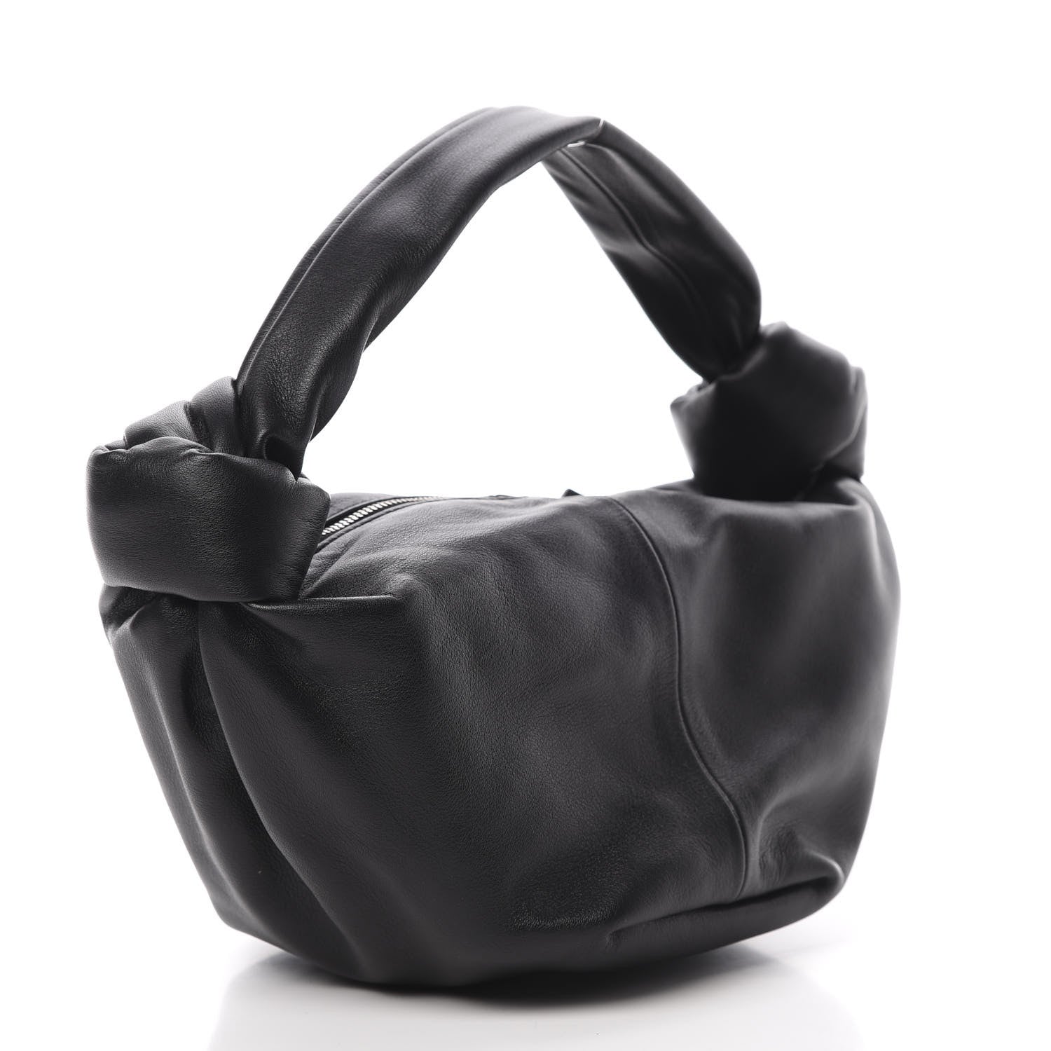 Bottega Veneta Nappa Mini Double Knot Bag Black 3 of 11
