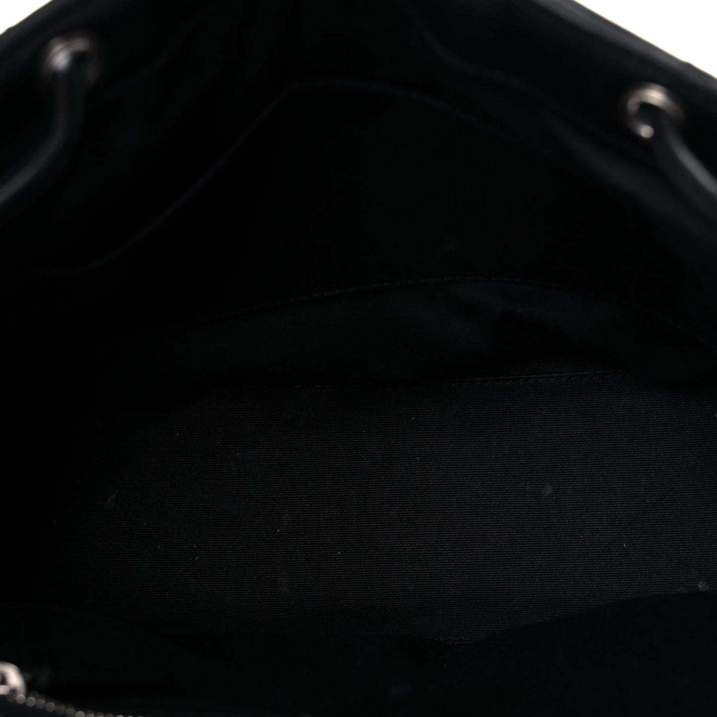Calfskin Y Quilted Monogram Small Loulou Backpack Black
