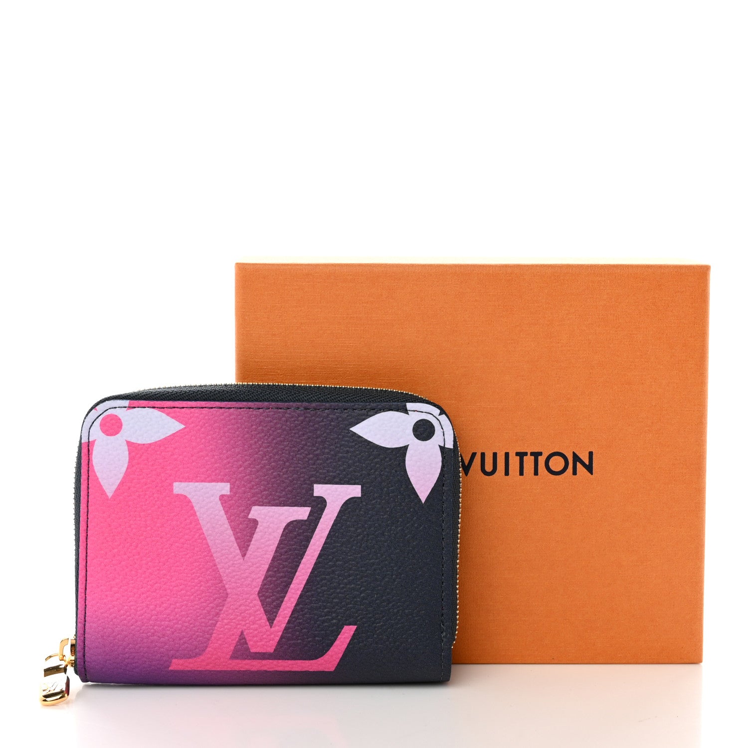 Louis Vuitton Monogram Giant Spring In The City Zippy Coin Purse Midnight Fuchsia 7 of 7