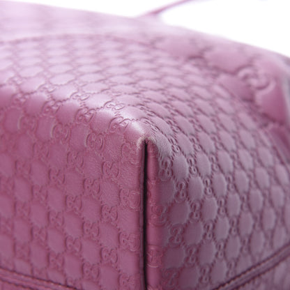 Gucci Guccissima Signature Medium Bree Shoulder Bag Peonia Flower 6 of 14