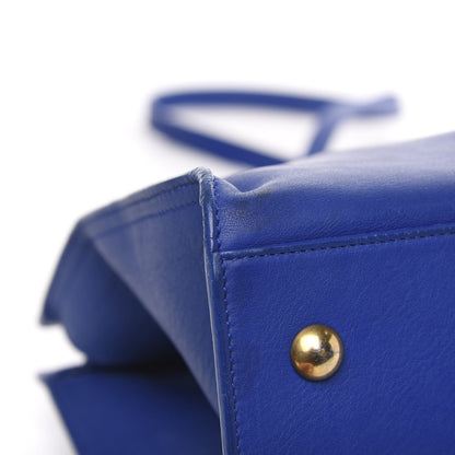 Saint Laurent Calfskin Small Classic Y Cabas Royal Blue 7 of 20