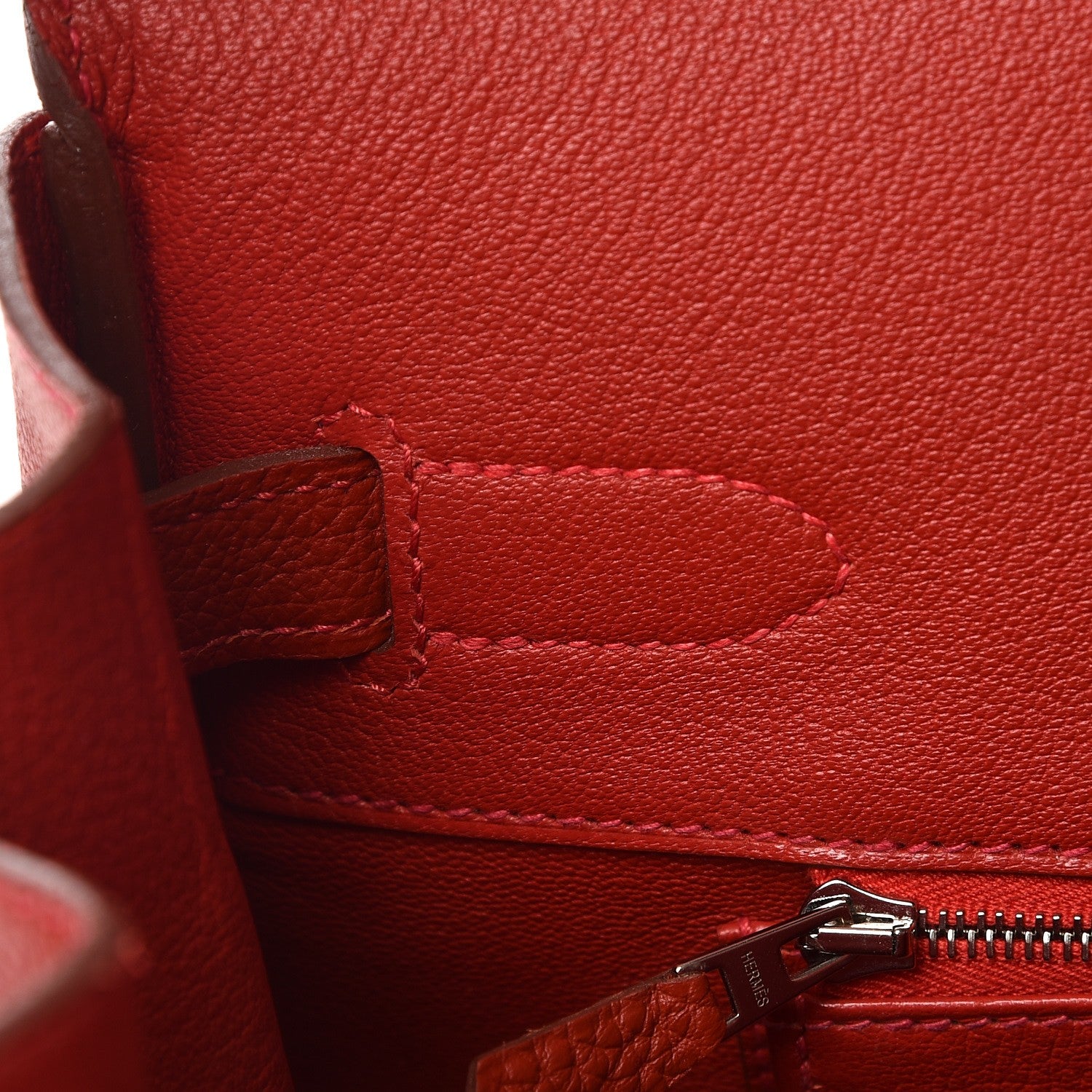 Hermes Togo Birkin 35 Rouge Casaque 12 of 30
