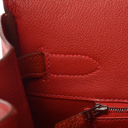 Hermes Togo Birkin 35 Rouge Casaque 12 of 30