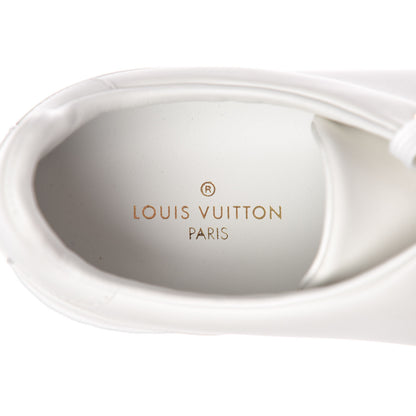 Louis Vuitton Calfskin Frontrow Sneakers 39 White 6 of 9