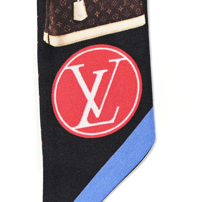 Louis Vuitton Silk Monogram Tribute To Alma BB Bandeau Black 2 of 7