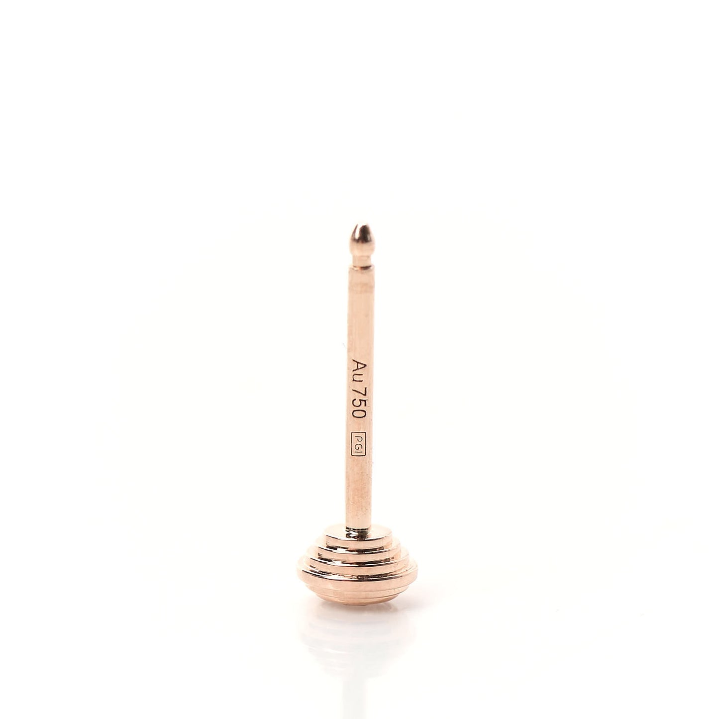 18K Pink Gold Diamond XS D'Amour Earrings