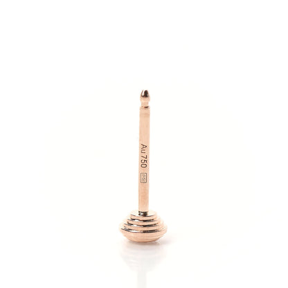 Cartier 18K Pink Gold Diamond XS D'Amour Earrings 5 of 5