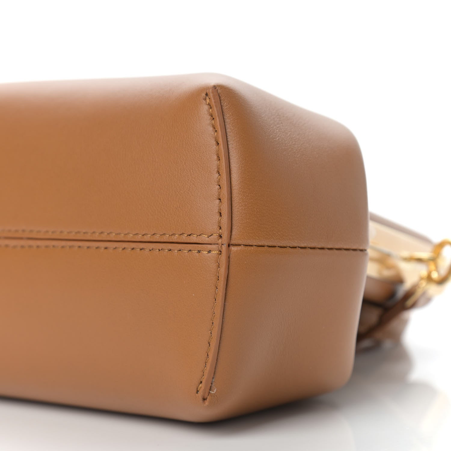 Fendi Shiny Nappa Small Fendi First Caramello 9 of 9