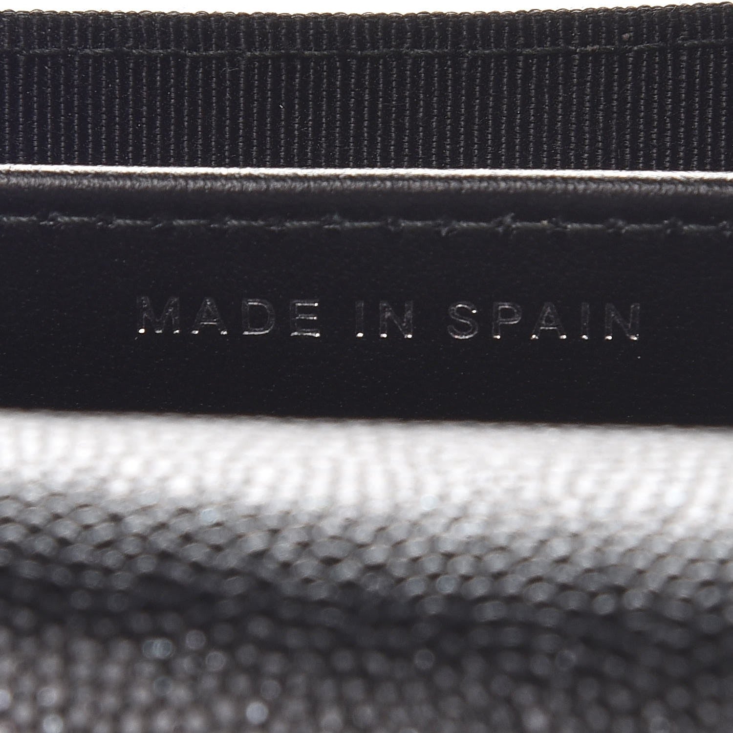 Chanel Iridescent Caviar Quilted Card Holder Black 7 of 9