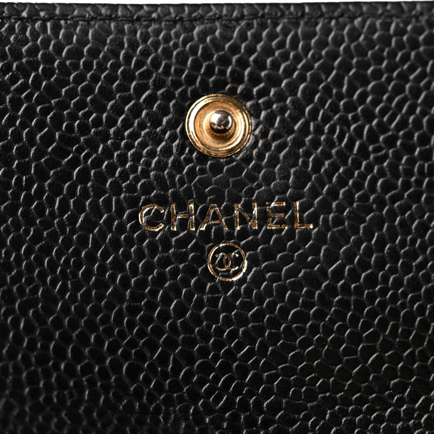 Chanel Caviar Quilted Large Flap Wallet Black 6 of 12