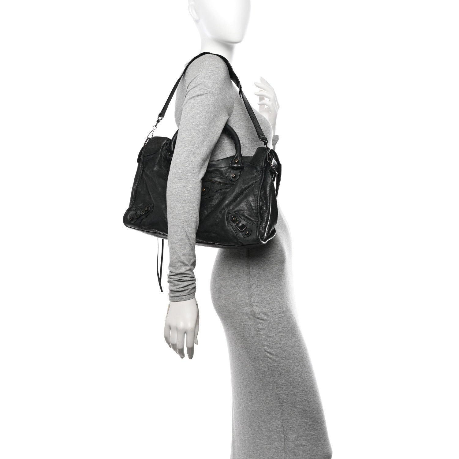 Balenciaga Agneau Classic Hardware City Black 2 of 13