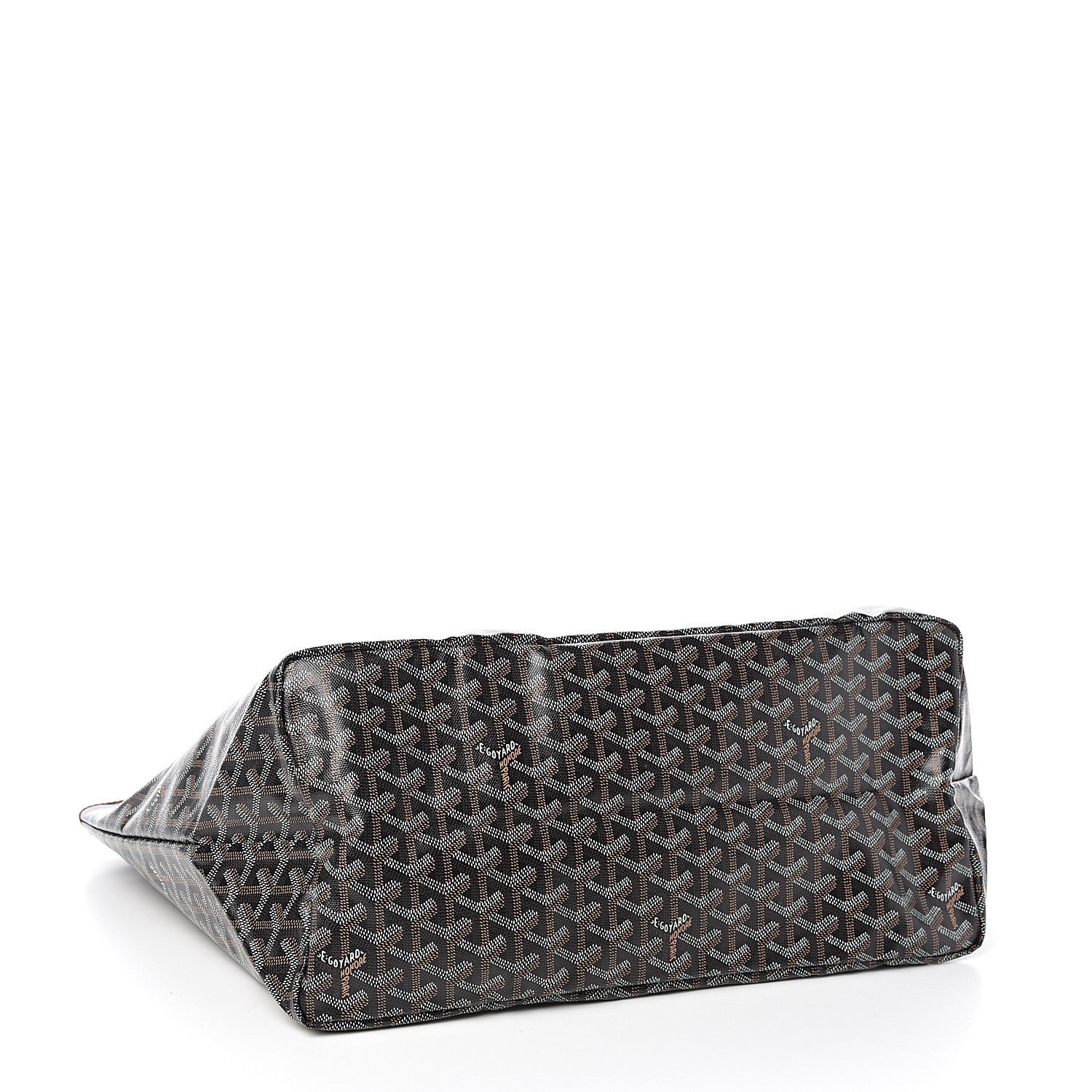 Goyard Goyardine Saint Louis GM Black Gold 4 of 10