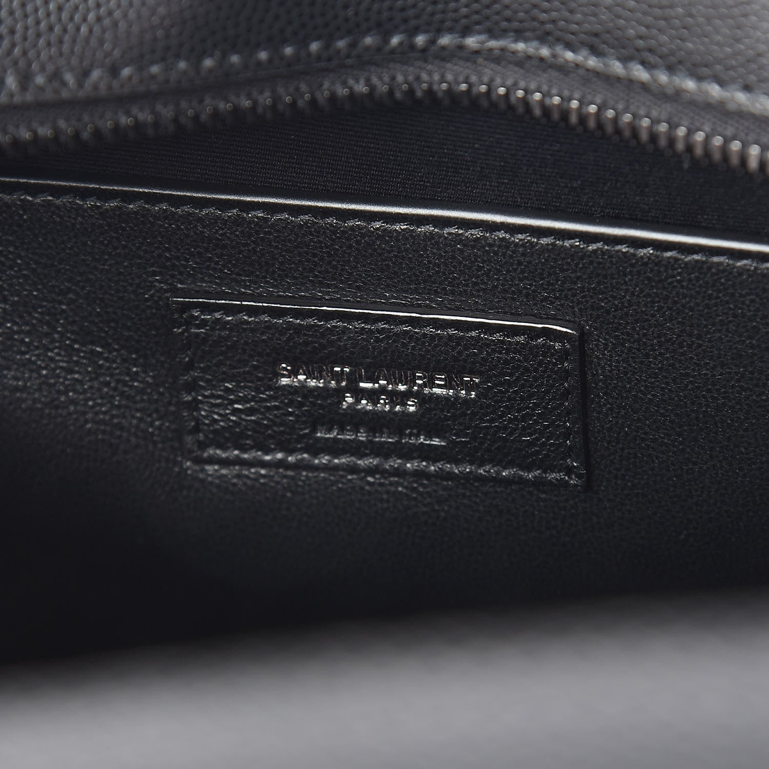 Saint Laurent Grain De Poudre Medium Uptown Tote Black 6 of 9