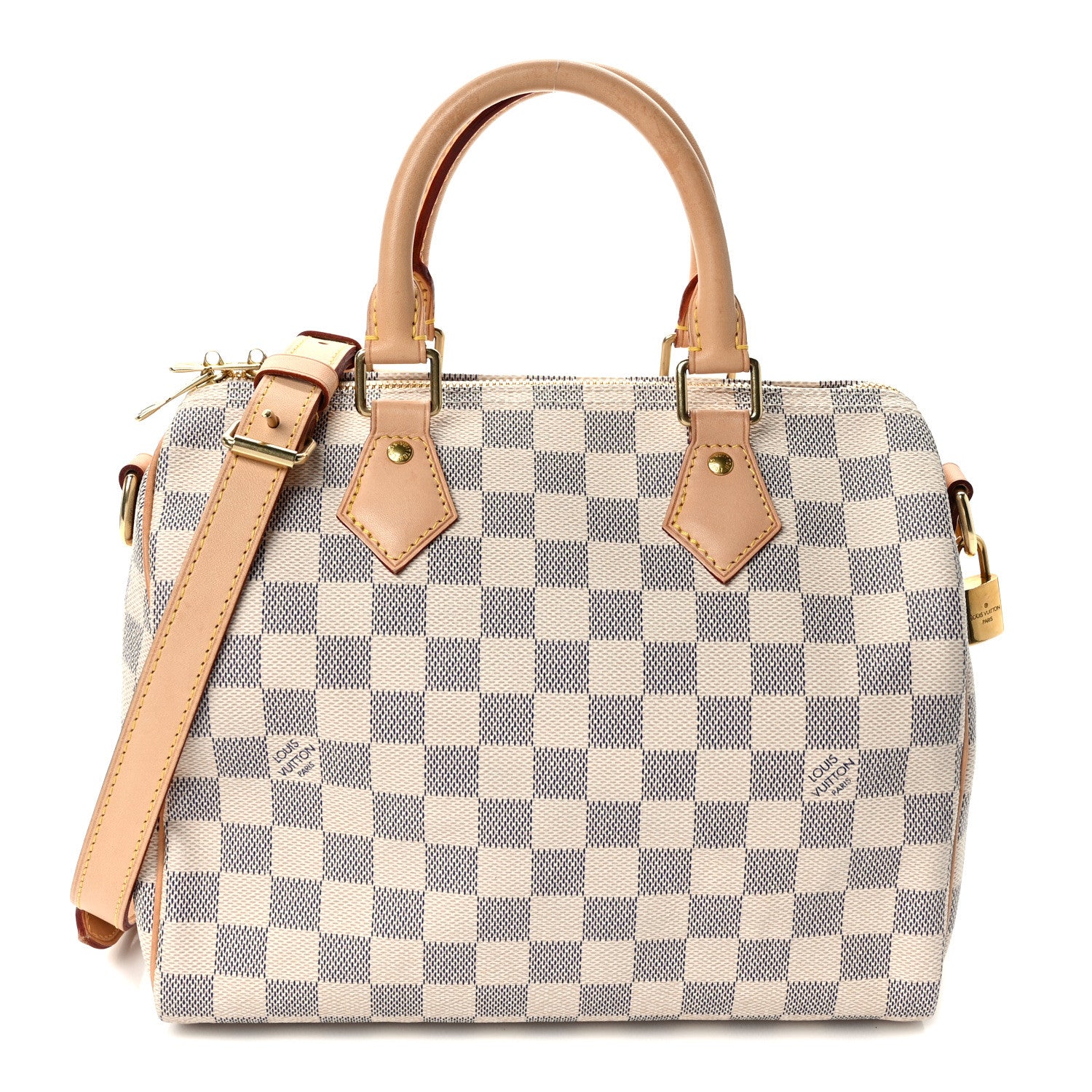 Louis Vuitton Damier Azur Speedy Bandouliere 25 1 of 8