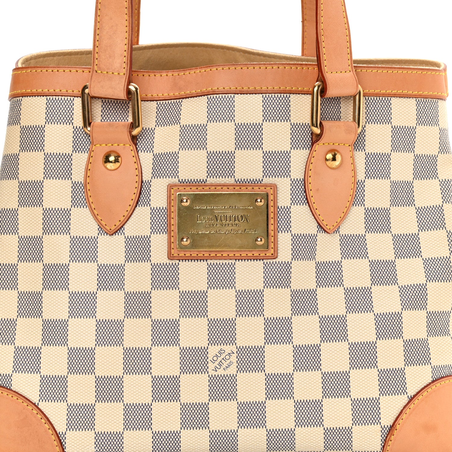 Louis Vuitton Damier Azur Hampstead PM 8 of 15