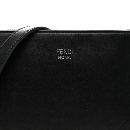 Fendi Vitello Mini Crossbody Pouch Black 8 of 10