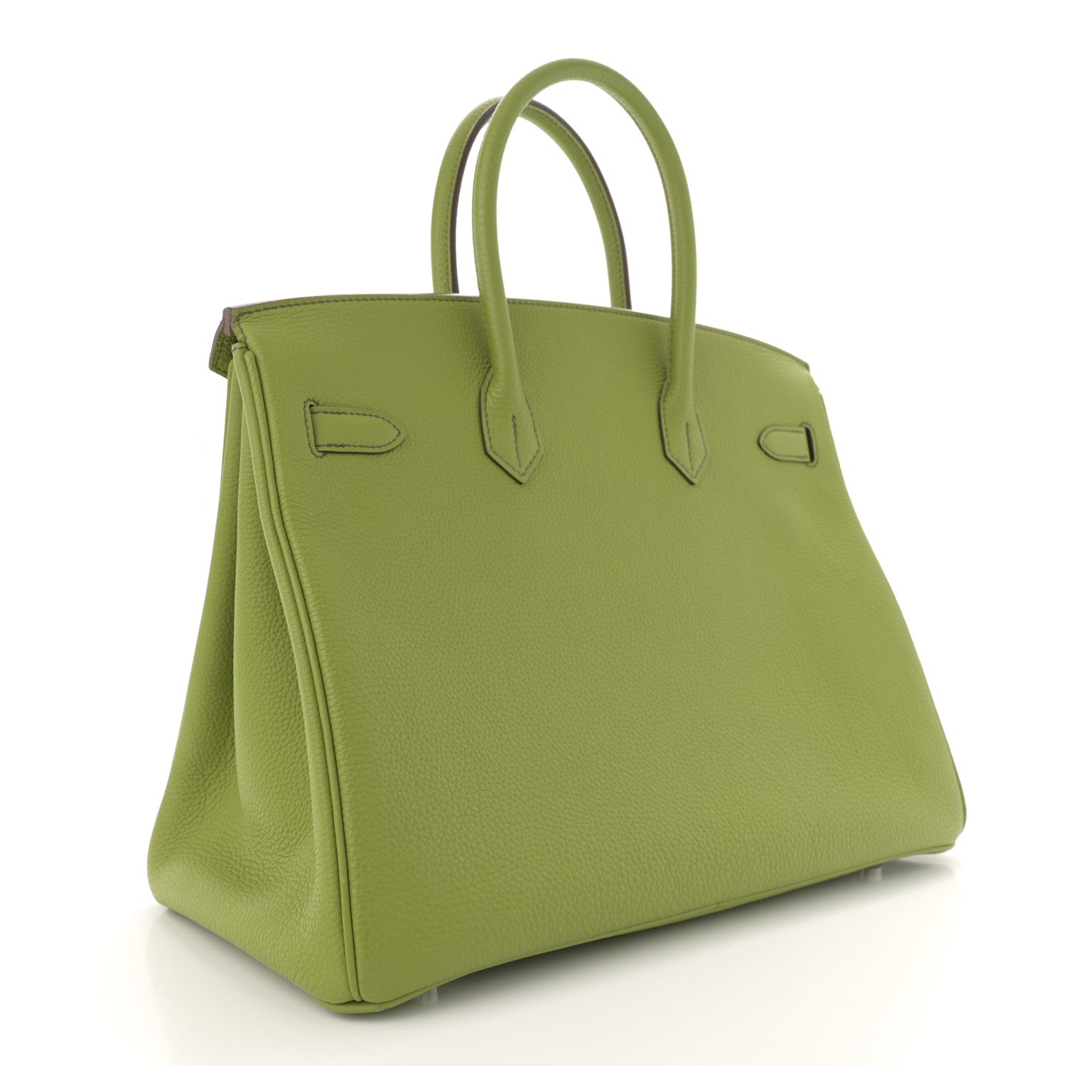 Hermes Togo BIRKIN 35 Vert Anis 3 of 12