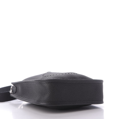 Hermes Taurillon Clemence Evelyne TPM Black 4 of 9