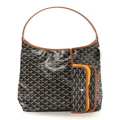 Goyard Goyardine Boheme Hobo Black Gold 3 of 10