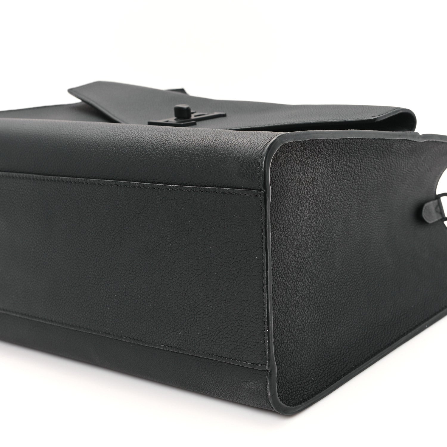 Louis Vuitton Soft Calfskin Lockme Tote MM Black 9 of 11