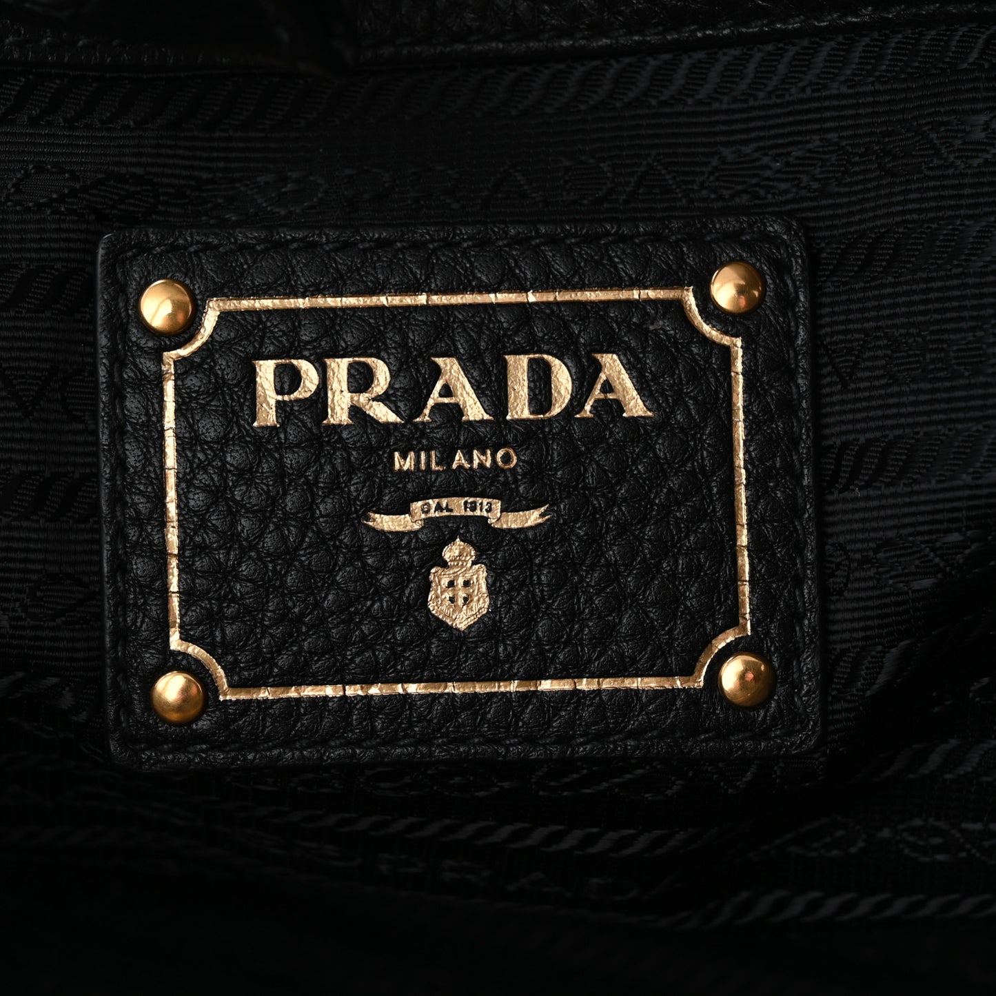 Vitello Phenix Tote Black