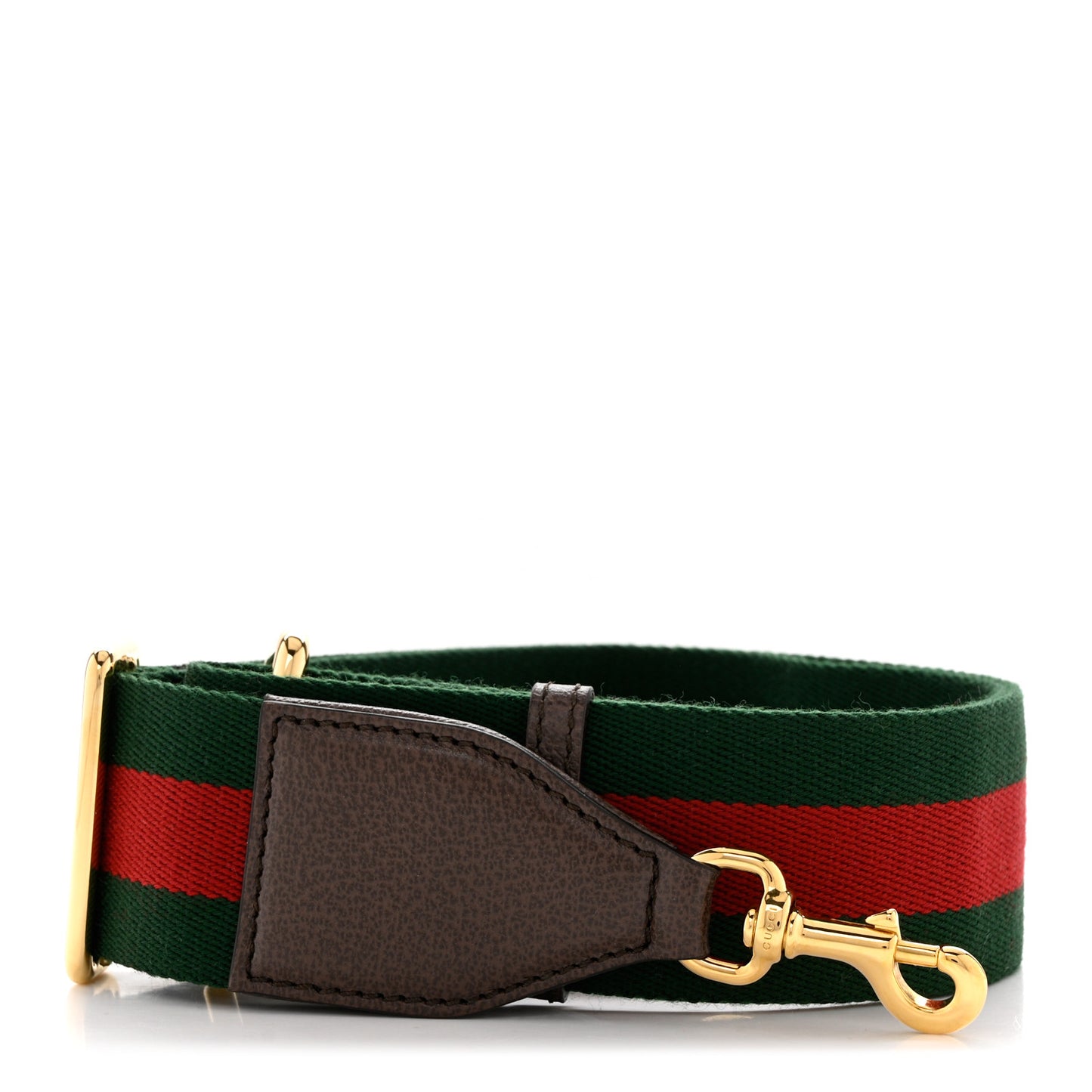 Canvas Web Shoulder Strap Green Red