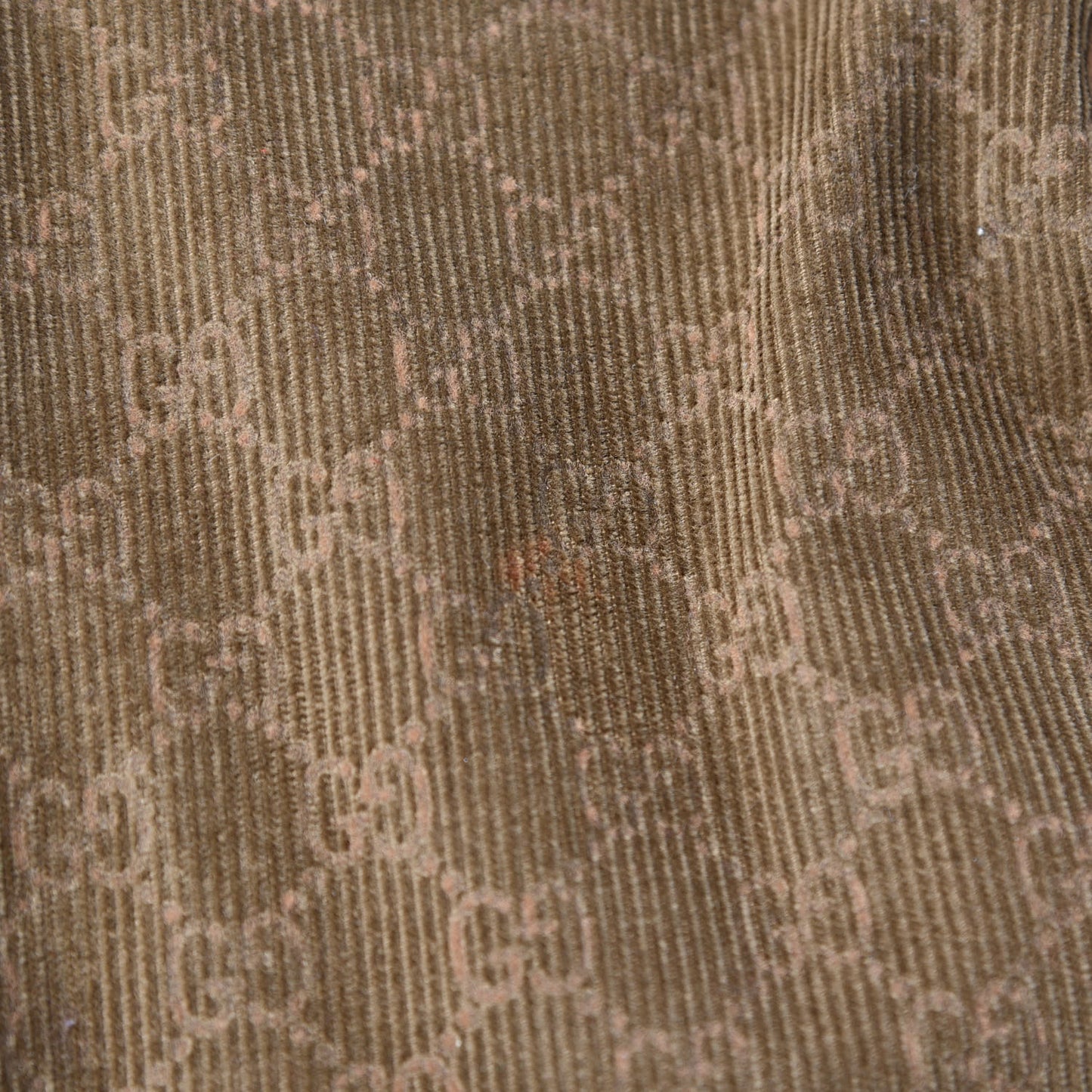 GG Corduroy Large Sukey Tote Brown