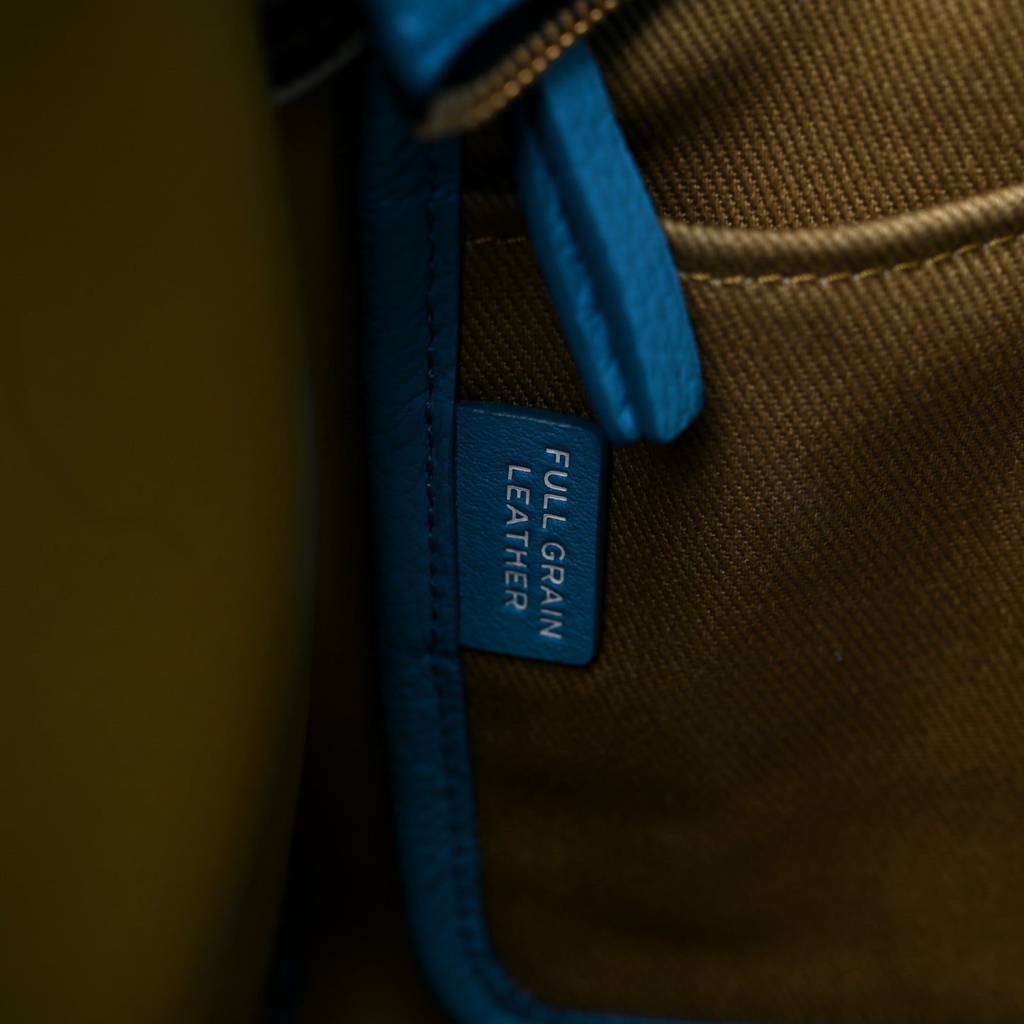 Grained Calfskin Small The Tote Bag Barrier Reef