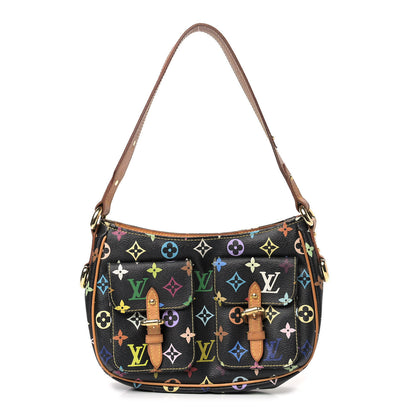 Louis Vuitton Monogram Multicolor Lodge PM Black 1 of 9