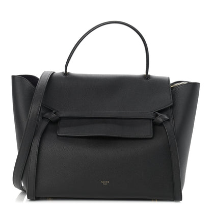 Celine Grained Calfskin Mini Belt Bag Black 1 of 12