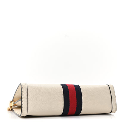 Gucci Textured Calfskin Web Small Ophidia Chain Shoulder Bag Mystic White 4 of 10