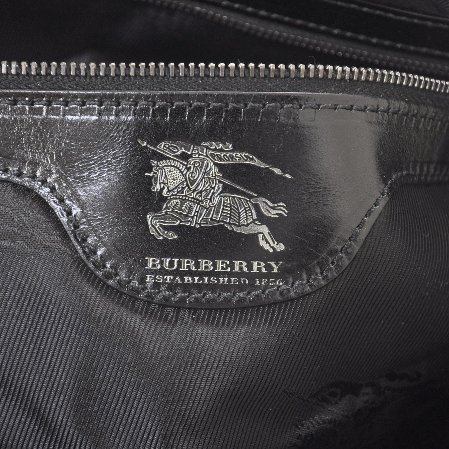 Prorsum Leather Studded Knight Satchel Black