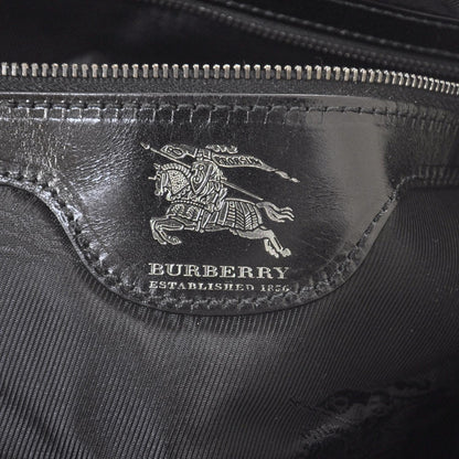 Burberry Prorsum Leather Studded Knight Satchel Black 10 of 10
