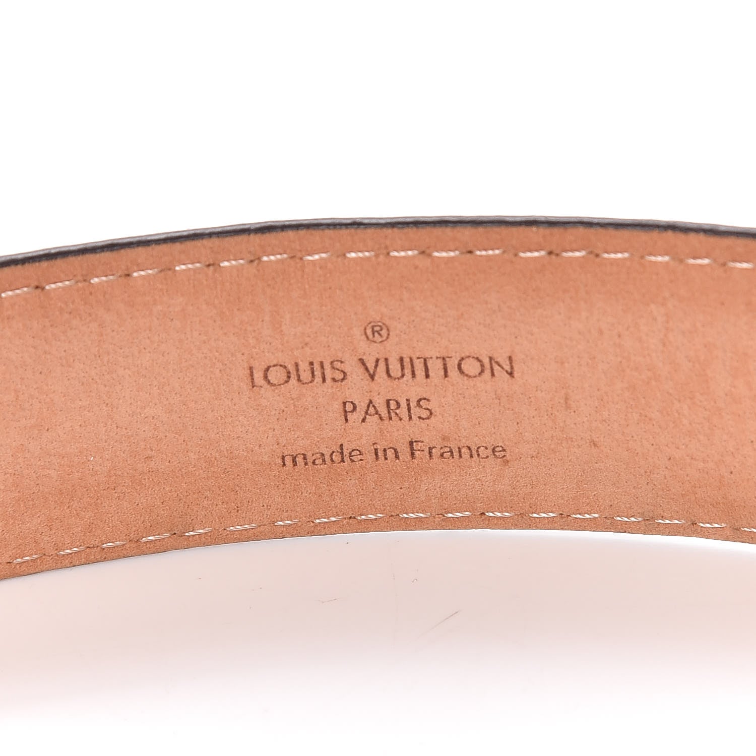 Louis Vuitton Damier Ebene 30mm Ellipse Belt 90 36 8 of 10