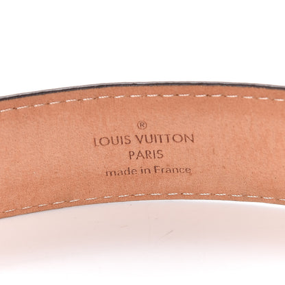 Louis Vuitton Damier Ebene 30mm Ellipse Belt 90 36 8 of 10