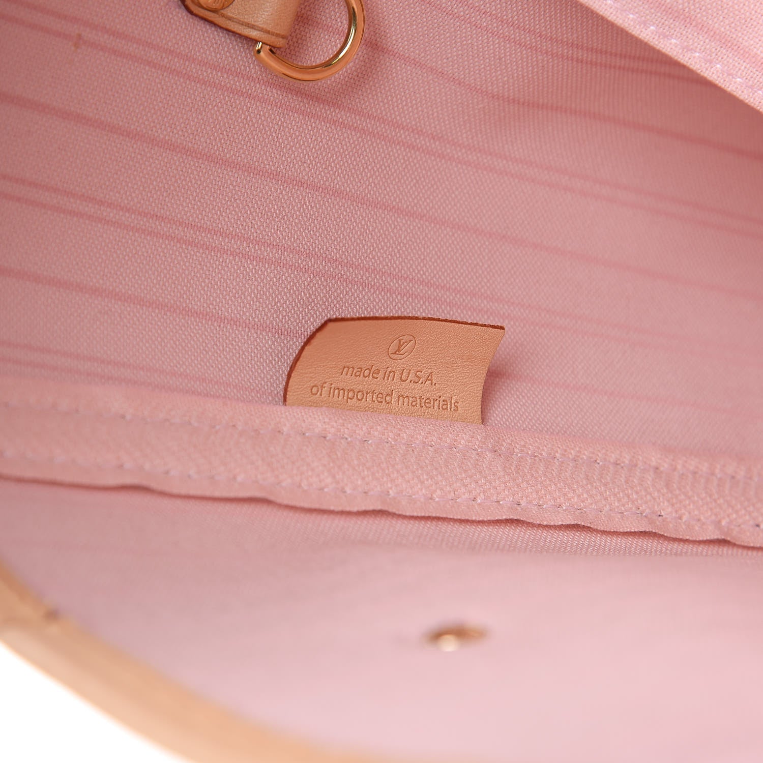 Louis Vuitton Damier Azur Neo Neverfull MM Rose Ballerine 8 of 14