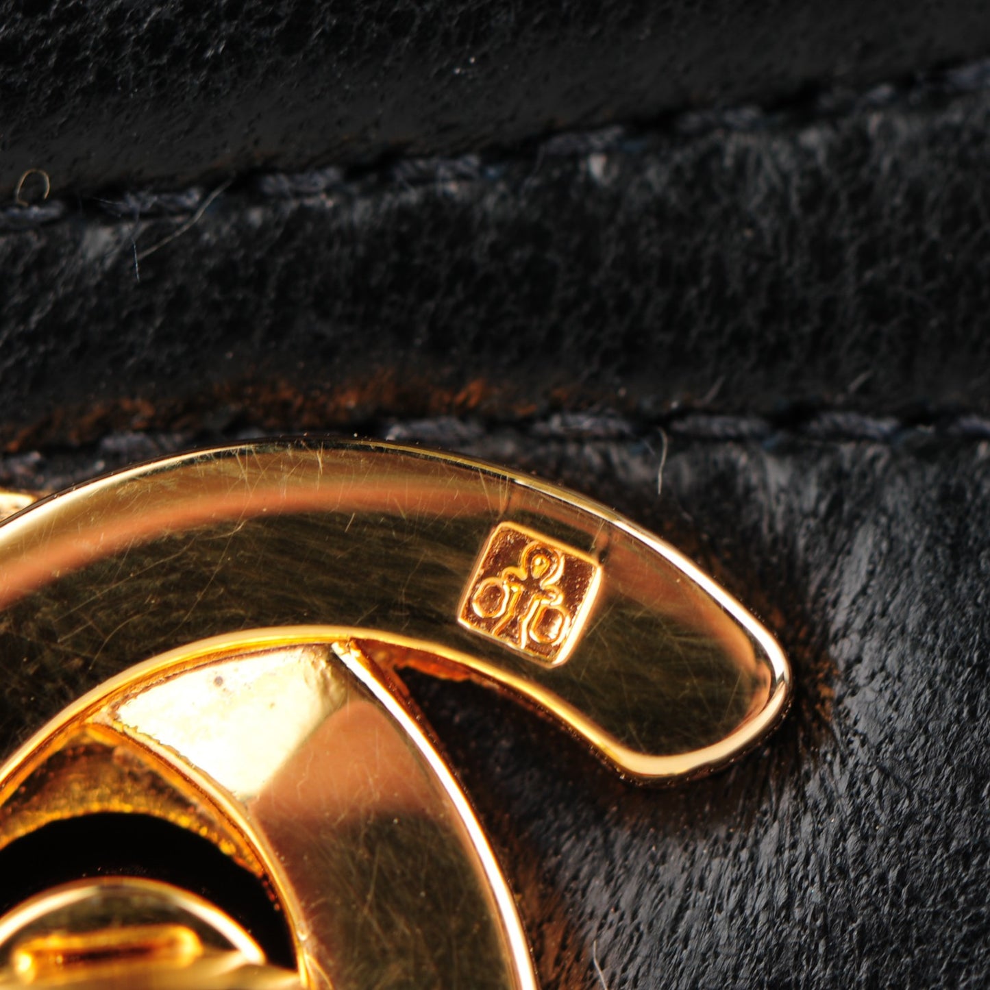 Lambskin Mini Single Flap Black