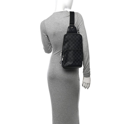 Louis Vuitton Damier Graphite Avenue Sling Backpack 2 of 10
