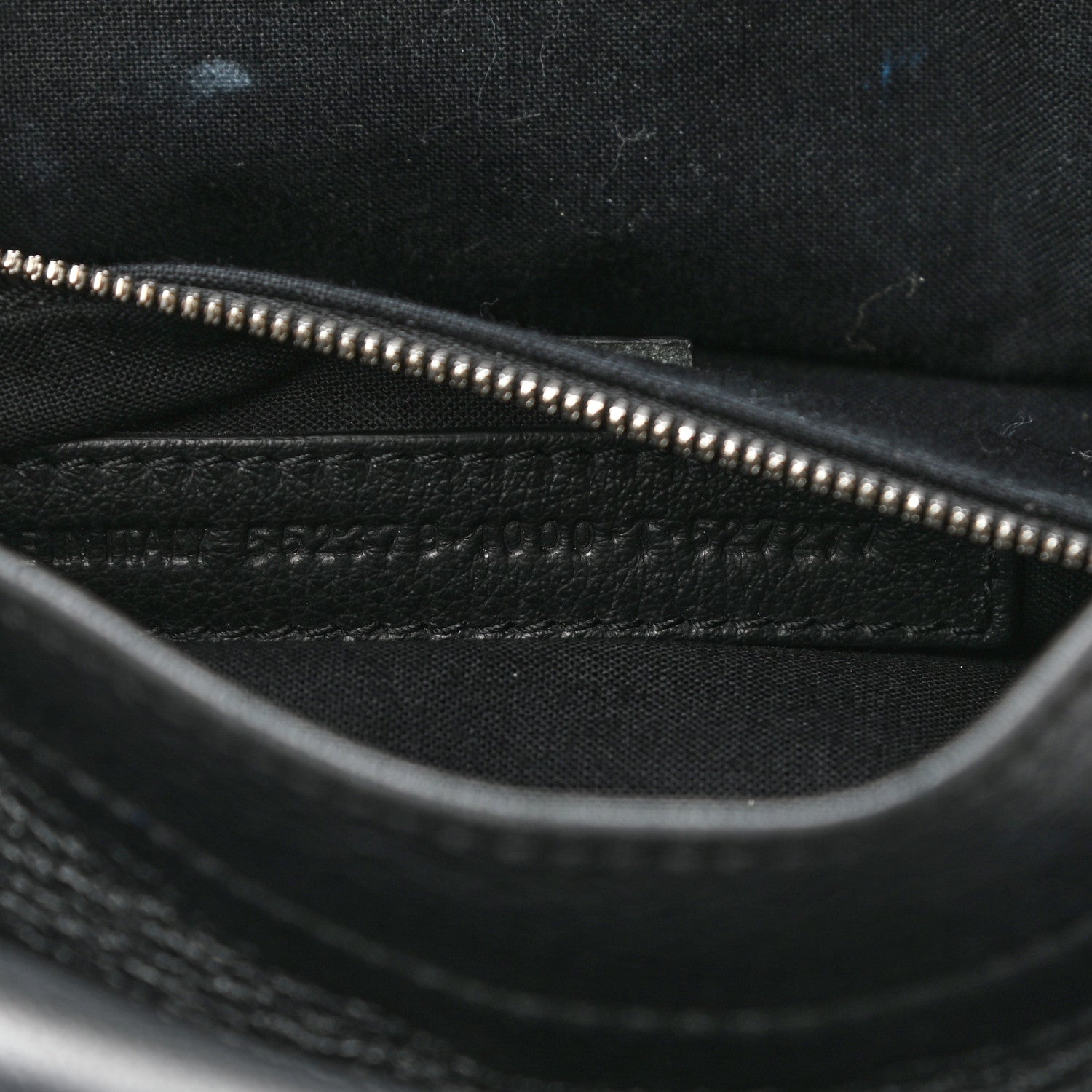 Balenciaga Smooth Calfskin Logo Small Everyday Backpack Black White 7 of 10