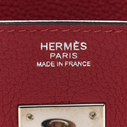 Hermes Togo Birkin 30 Rouge Grenat 6 of 10