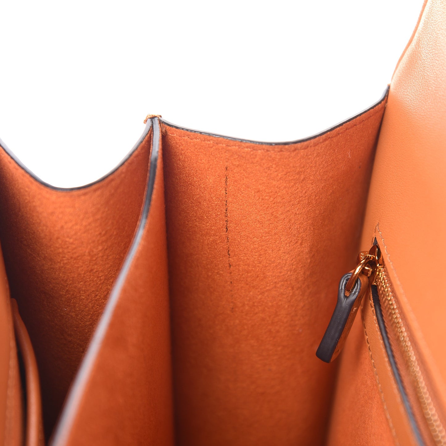Visetos Medium Patricia Pocket Satchel Cognac