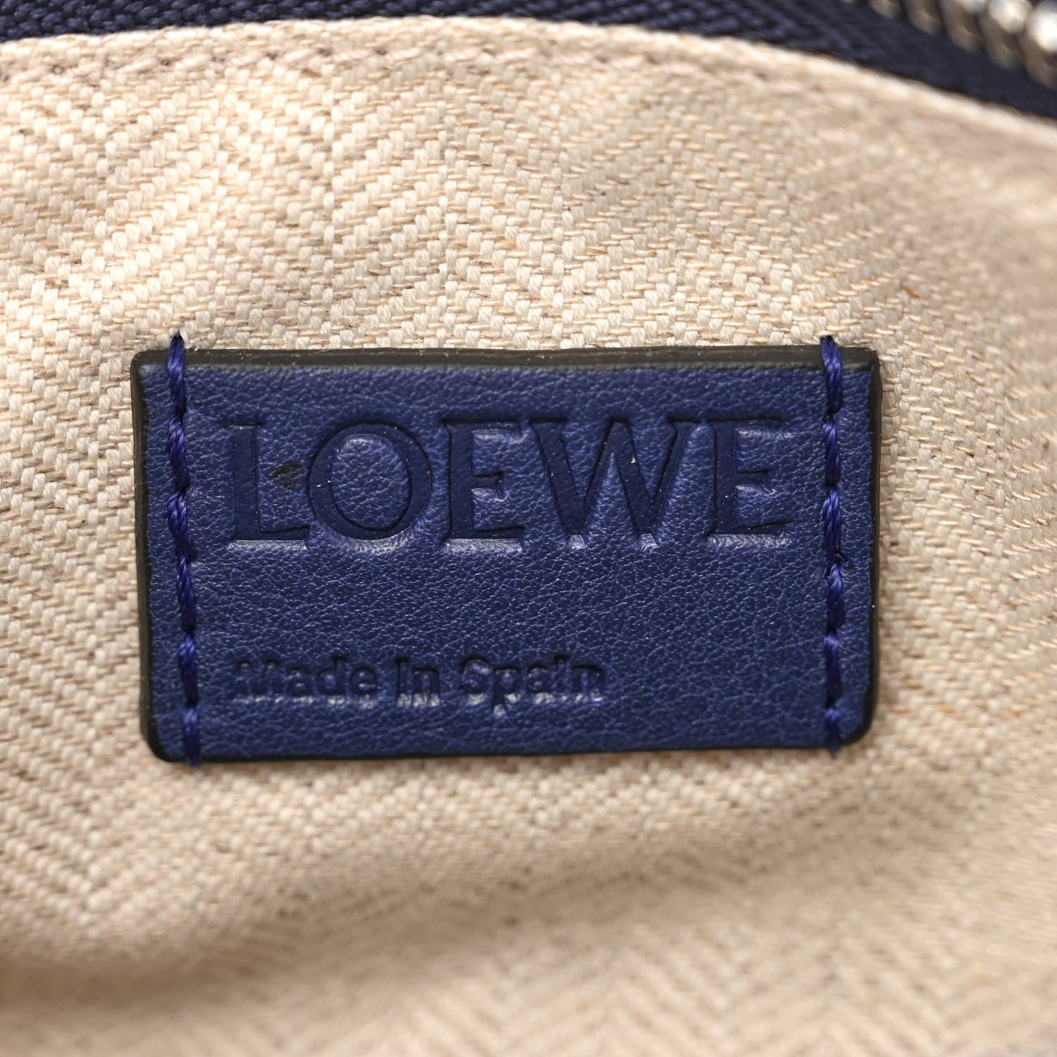 Loewe Calfskin Small Puzzle Bag Marine 6 of 10