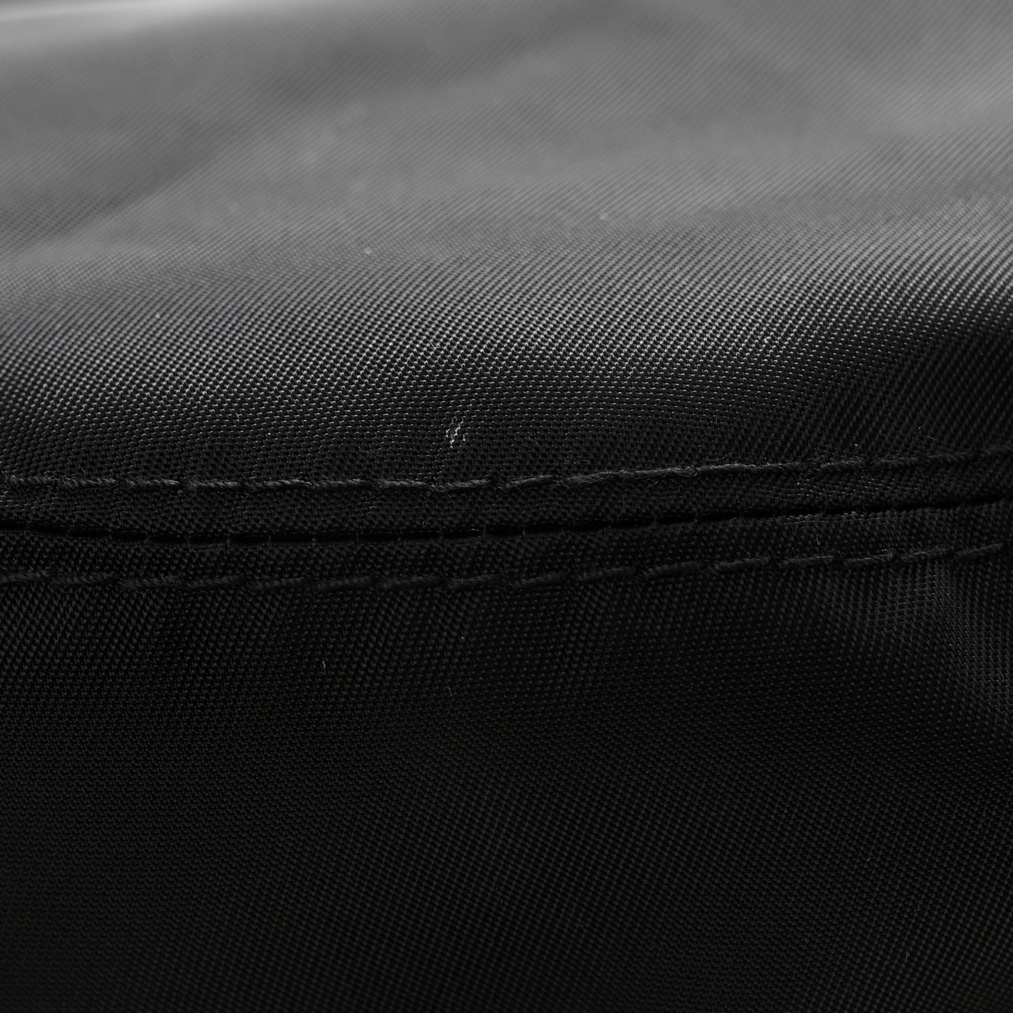 Re-Nylon Metal Triangle Logo Womens Bucket Hat M Black